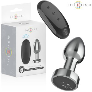 INTENSE - PLUG ANAL 10 VIBRATIONS MÃTAL AVEC TÃLÃCOMMANDE S